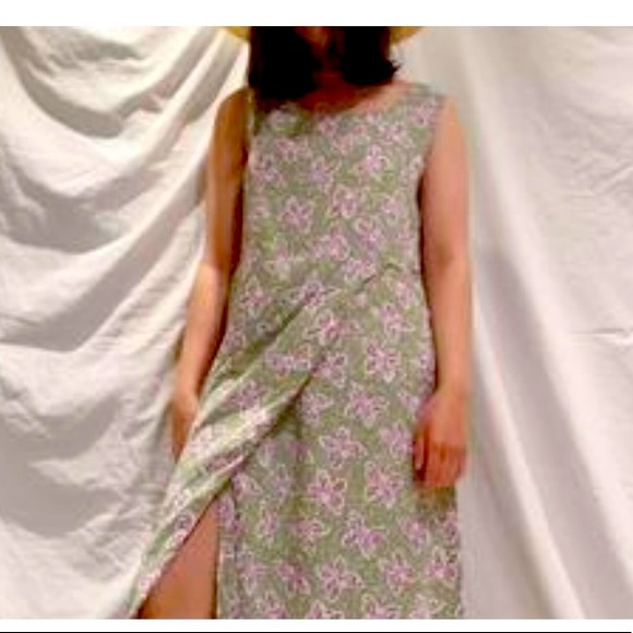 April Cornell Dresses & Skirts - Vintage April Cornell Butterfly Floral maxi dress